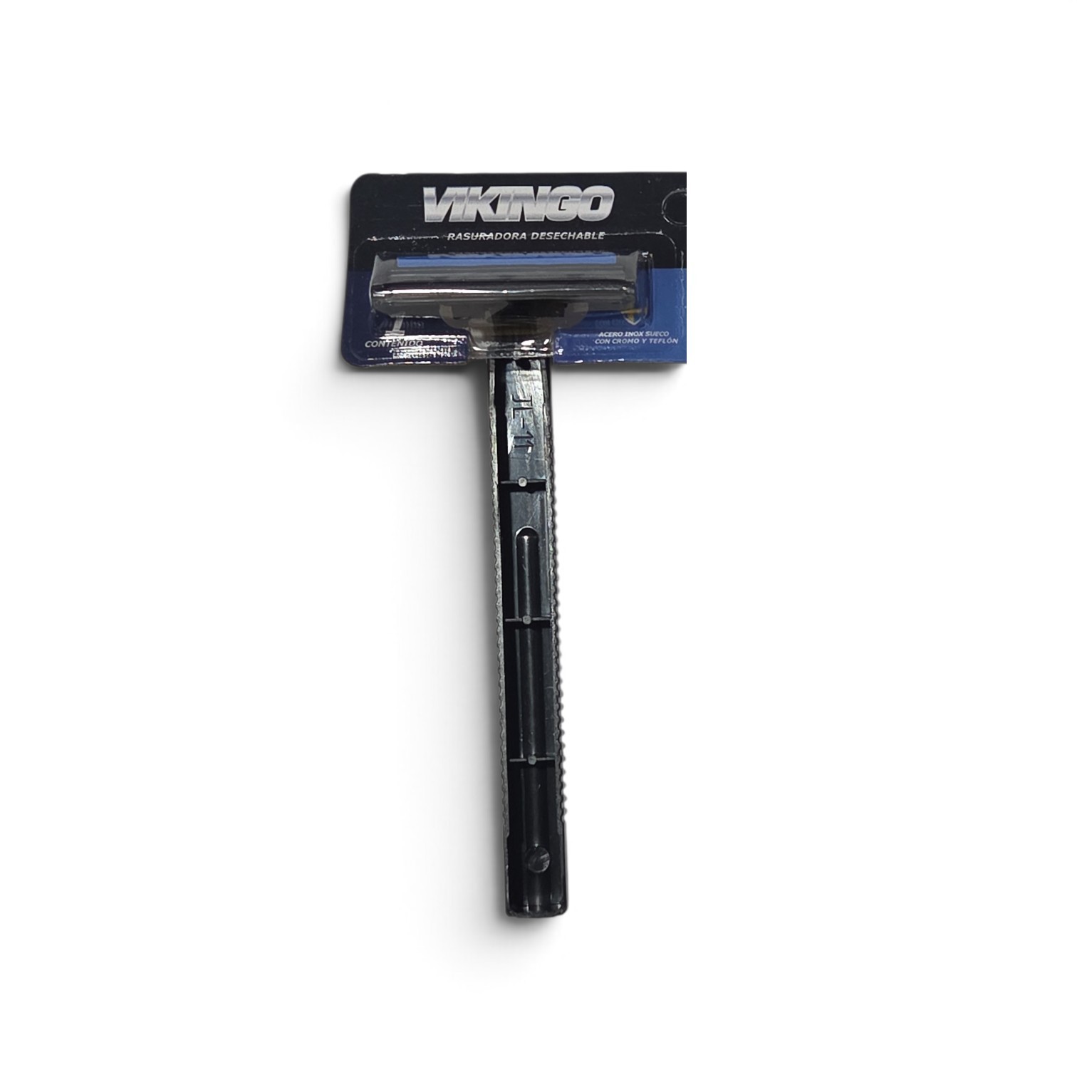 PRESTOBARBA DESECHABLE DOBLE HOJA VIKINGO