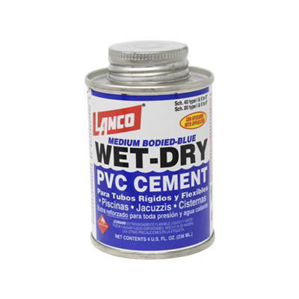 PEGAMENTO PVC WET DRY 4OZ LANCO