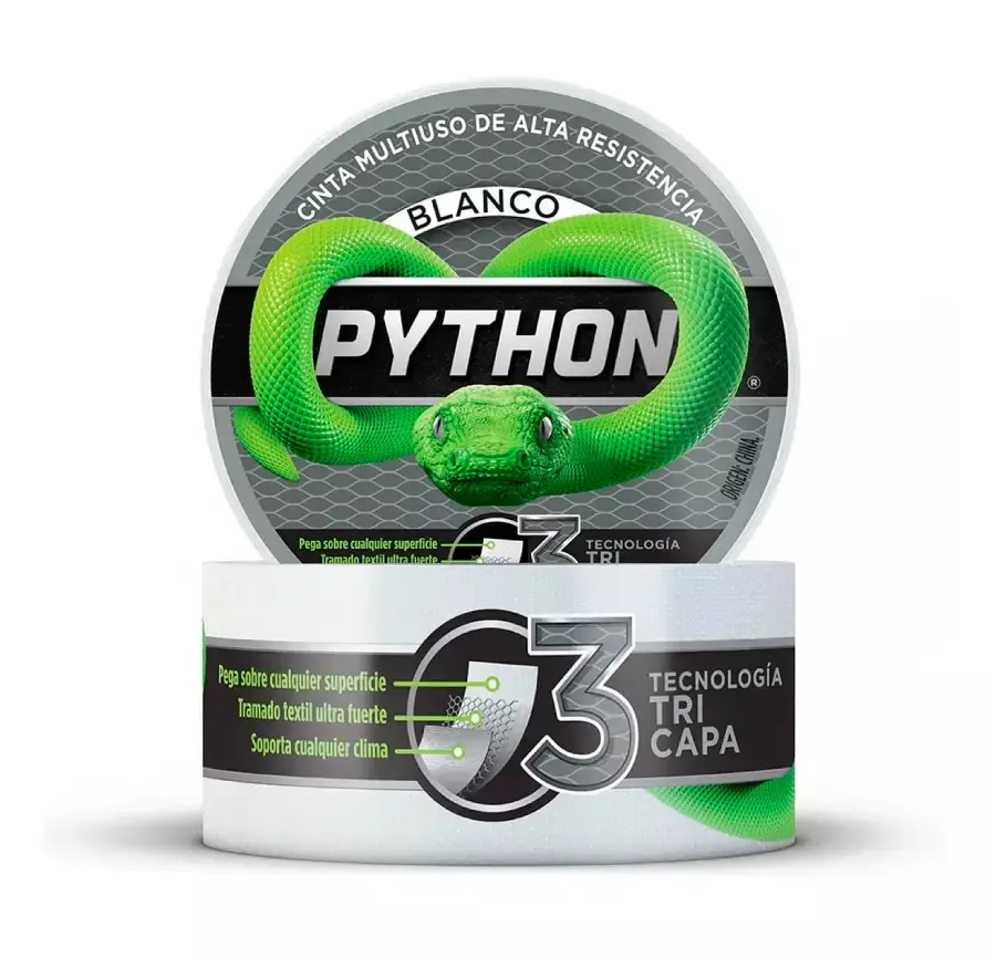 CINTA PARA DUCTTO BLANCA PYTHON