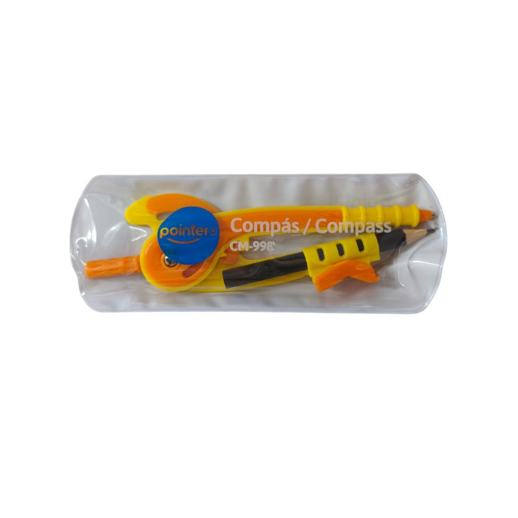 COMPAS PLASTICO COLOR POINTER