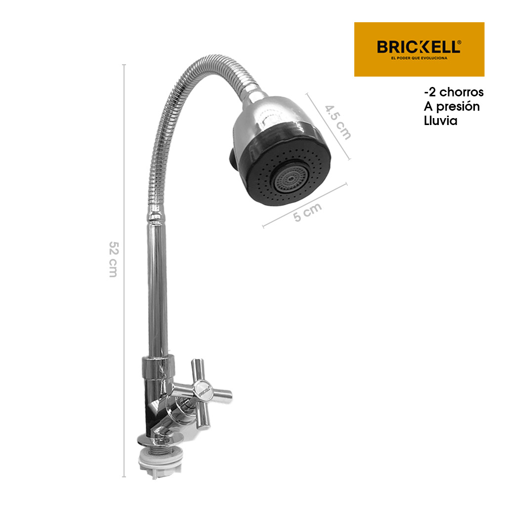 LLAVE P/LAVAPLATOS CUELLO FLEX. BRICKELL