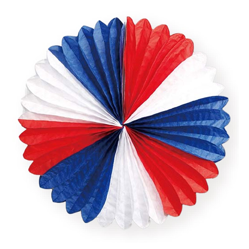 ABANICO PATRIO BUHO CON ESCUDO 30CM