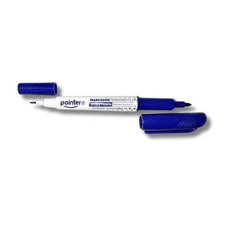 MARCADOR DOBLE PUNTA POINTER PERMANENTE