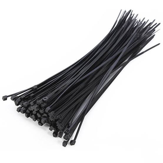 AMARRA PLASTICA NEGRA 6 SADY FIX 100UDS