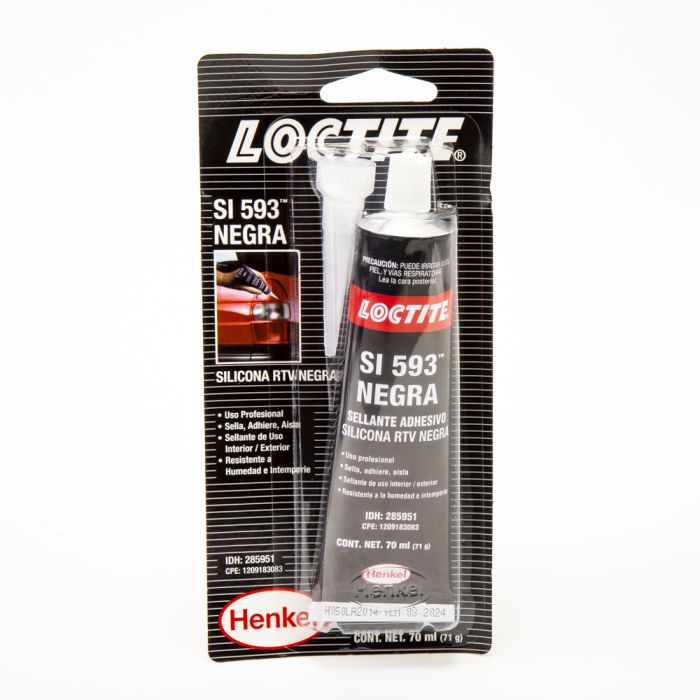 SILICON NEGRO 593 70 ML LOCTITE