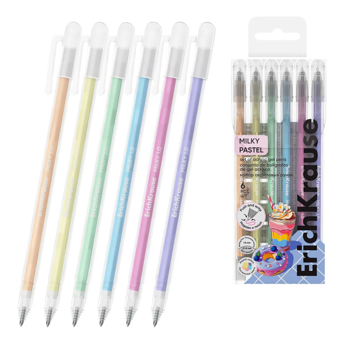 BOLIGRAFO ACRILICO MILKY PASTEL ERICHKRAUSE
