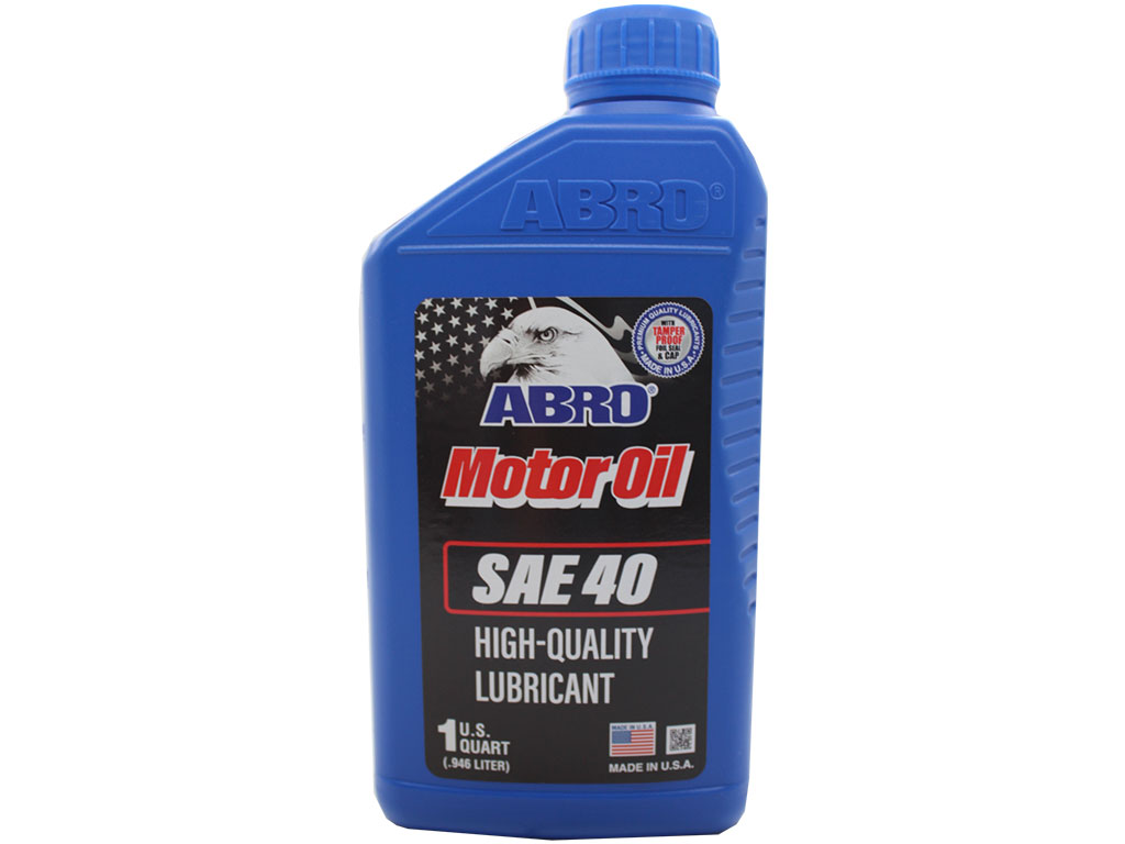 ACEITE ABRO RELLENO SAE 40 1/4