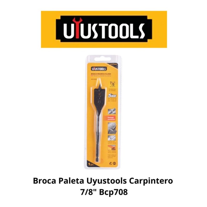 BROCA PALETA 7/8 X 6  UYUSTOOLS